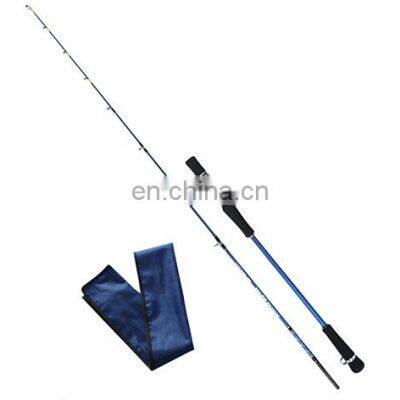 ODM OEM1.35m1.5m1.68m1.8m Slow Jigging Rod  2 Section carbon fiber Spinning casting ocean boat fishing rod