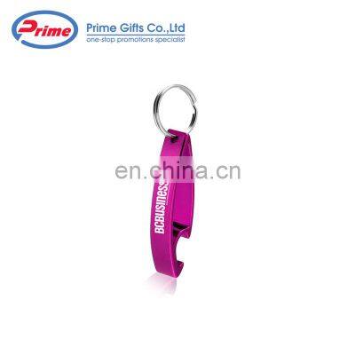 Custom Logo Printed Aluminum Bottle Opener Keychain photo-4