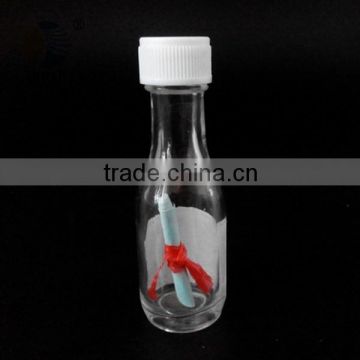 small Wishing glass bottle