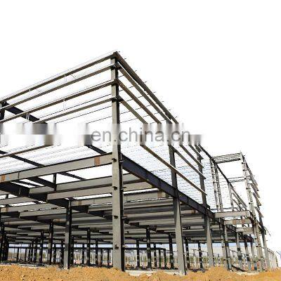 Gable Frame Light Metal Building Prefabricated Industrial Steel Structure Warehouse