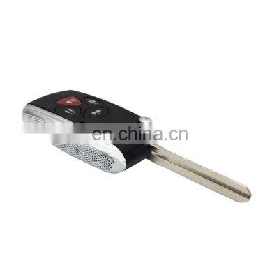 3 + 1 Buttons Flip Remote Car Key Shell Fob Case For Toyota Camry Avalon Corolla Matrix photo-3