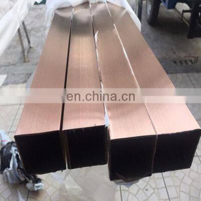 316 Welding Stainless Steel Square Tube 316L Seamless Pipe