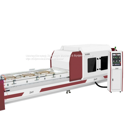 Otomatik Besleme Vakum Basın Ağaç İşleme Makinesi 3000mm * 1300mm Ahşap Mutfak Kapı Için ZHT TM3000B photo-2