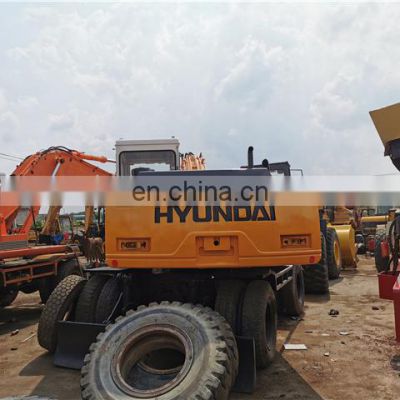 13ton hyundai 130wd excavator , wheel excavator 130 hyundai machine , Hyundai excavator for sale