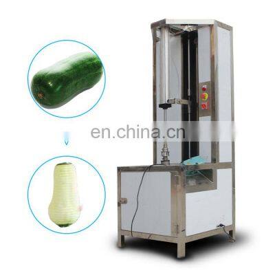 Automatic electric pumpkin peeler and peeling machine