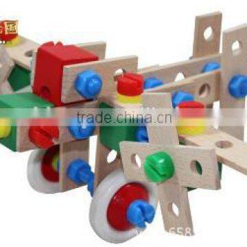 Import Toys China Kids Plane Toys Popular Wood Plane Combination Plane