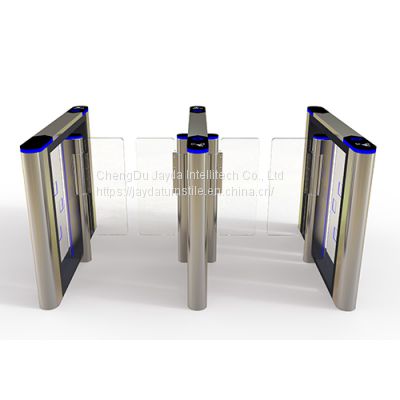 Speed gate touchless slim turnstile/ security speed gate turnstile/ waist height speed gate turnstile