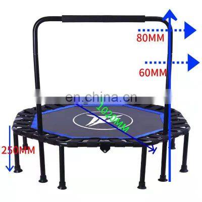 Big Indoor Fitness Rectangle Safety Round Jumpingbed Mini Trampoline for Sale photo-4