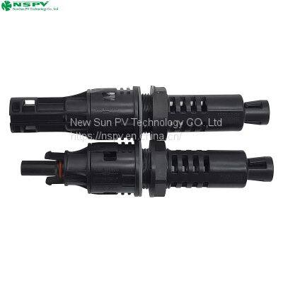 Dc 1500v Solar Panel Inline Fuse Connector Male End Ip68 Waterproof Combiner Box Connector photo-3