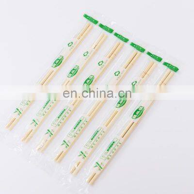 Customized Bamboo sushi japanese chopsticks food with Paper Sleeve