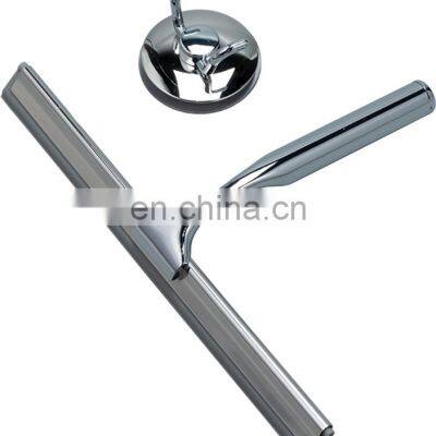 Stainless Steel Shower Squeegee Wiper For Bathroom Mirror Window Glass Cleaning Brush