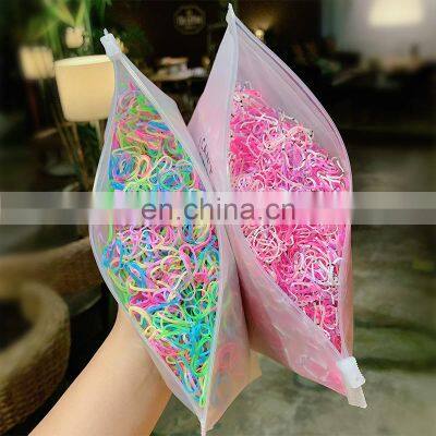 1000pcs/Pack Girls Colorful Small Disposable Rubber Bands Gum For Ponytail Holder Elastic Hair Bands Fashion Hair Accessories