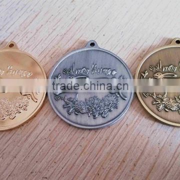 3D rabbit medal sport medal custom medals gold silver copper medals no minimum order