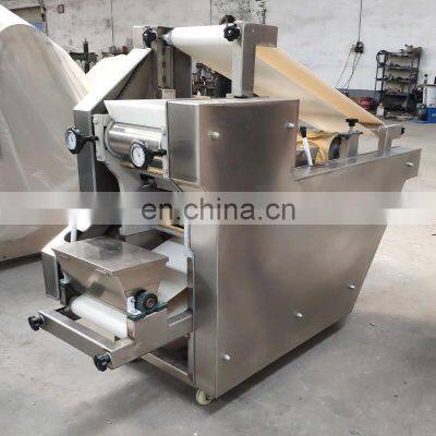 Wonton wrapper machine pita bread baking machine lavash production line