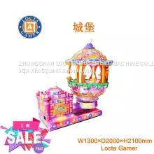 Guangdong Zhongshan Tai Le play indoor children's carnival video games entertainment rocking car swing machine coin-operated self-service supermarket profit rotating lifting castle