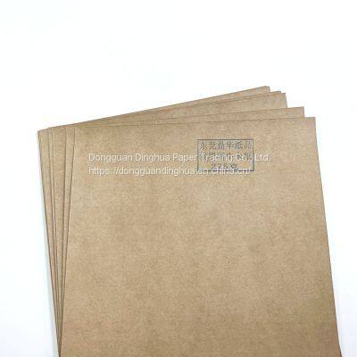 Wear-resistant Cake Boxes, Tote Bags All Wood Pulp Brown Paper Packaging