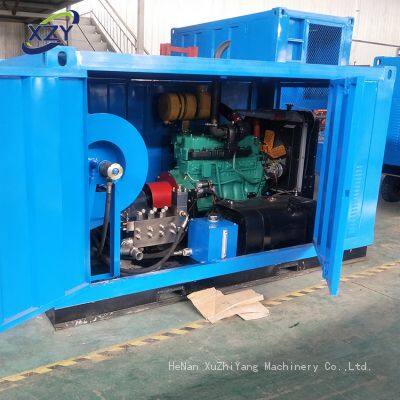 240bar high pressure water jetting machine sewer drain pipe cleaning system