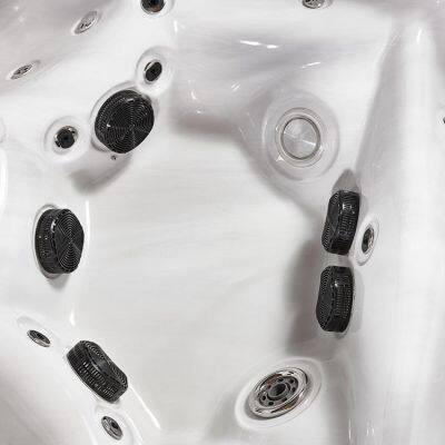 JY8812 6 Persons 71 Jets 220-240V Spa Hot Tubs Whirlpool Balboa Hot Tub With Jet Nozzle Turbo Blaster photo-4