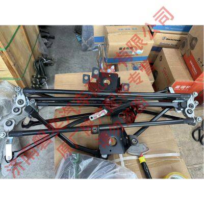 SHACMAN Shaanxi Automobile Delong Truck accessories Original wiper linkage assembly (with motor) DZ15221740011 wiper linkage genuine Shaanxi Automobile parts