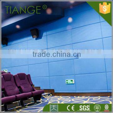 Bed room Cinema wall sound absorbtion fabric panel