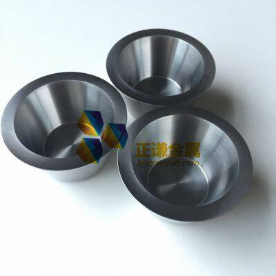 Polishing Bright Surface Molybdenum Crucible Molybdenum Cup Molybdenum Cylinder for Melting photo-2