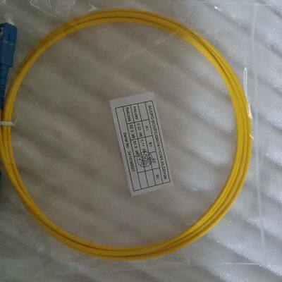 Fiber Patch Cord, SC/UPC-SC/UPC, G657A1, Simplex, 3.0mm, LSZH, 2 meter