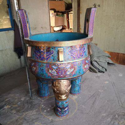 Chinese porcelain cloisonn é handicrafts, handmade ornaments, vases, mythical beasts, furniture decoration