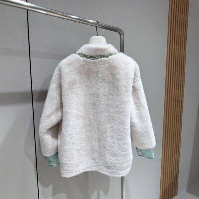 New Chinese Style Faux Mink Fur Coat, Mid-Length Jacket for Women, New Traditional Chinese Clothing