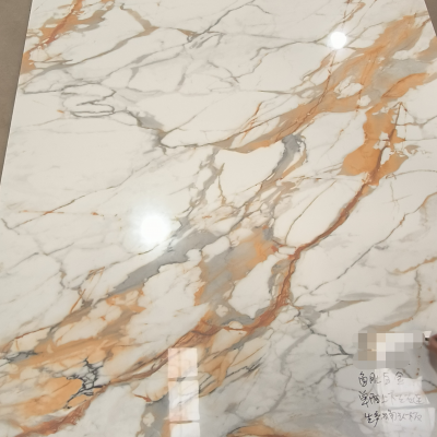 Calacatta Gold Sintered Stone Slab Wall Decoration Luxury Sintered Stone Slabs photo-2