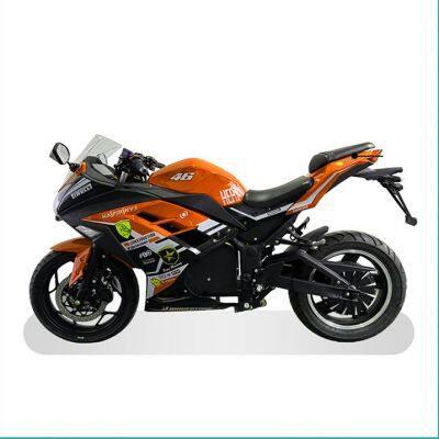 5000W Single Swing Arm Electric Motorbike 140kmph