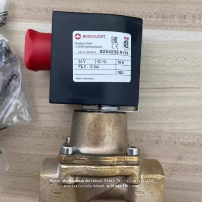 8254235.9151.024.00,Buschjost,Solenoid Valve,1/2'NPT Thread