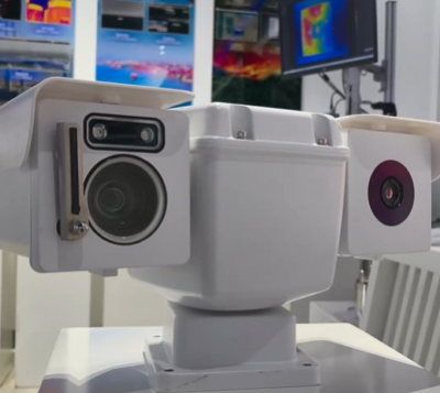 High-Performance PTZ Thermal Security Camera With Fire Point Detection, Alarm Integration, and Smart VCA for Critical Infrastructure Surveillance photo-2