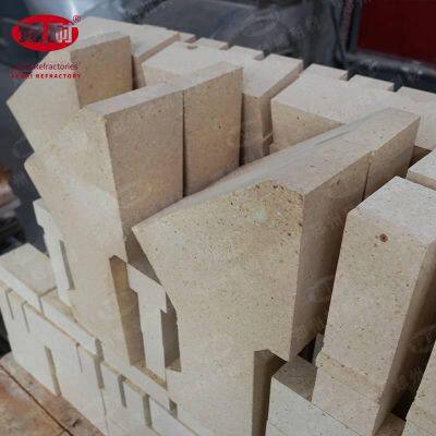 Огнеупорные кирпичи uz4 для вальцевых печей, огнеупорные материалы для вальцевых печей, верхние отражательные крышки для вальцевых печей, высокоглиноземистые особоформенные кирпичи