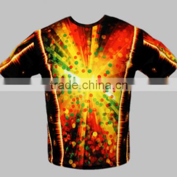 100% polyester wholesale quick dry sublimated bowling shirts