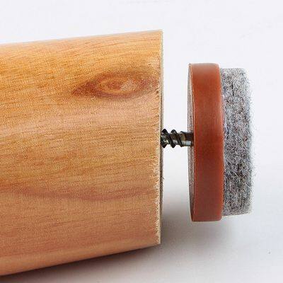 Chair Leg Floor Protectors Felt Chair Glides Tap-On Felt Furniture Pads Guaranteed to Stay On,Round Chair Sliders photo-2