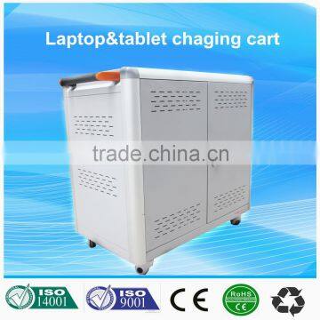 Laptop charging cart storage cart charging cabinet e-learning charging locker