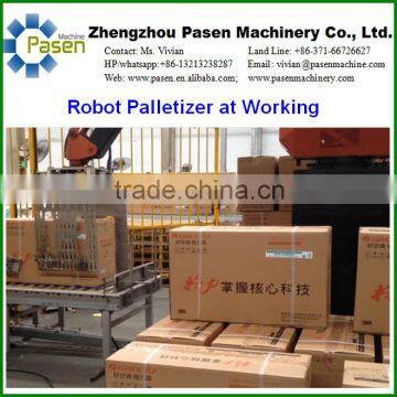 Automatic Robotic Palletizer for Cases Stacking Carton palletization (Whatsapp: +86-13213238287)