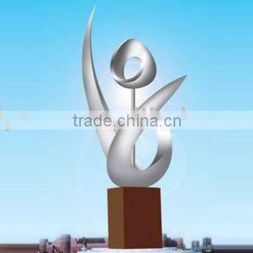 Modern Abstract Arts Stainless steel 304 Sculpture for garden decoration