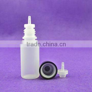 long thin tip plastic dropper bottle 20ml for e liquid/e juice