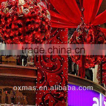 mall festival hanging christmas flower-ball Decorations
