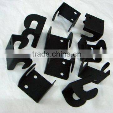 black powder coat precision metal stamping