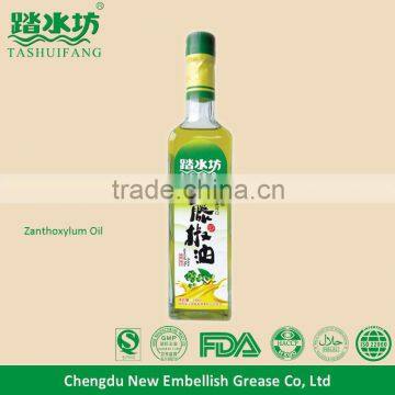 Cold pressed zanthoxylum oil