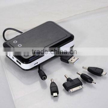 5v emergency mobile phone charger with CE&RoHs for iPad or smartphone, MP012