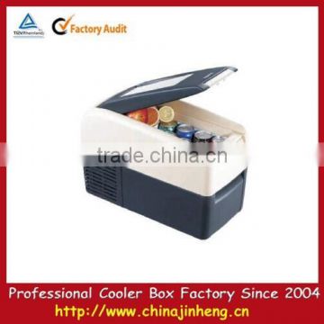 new fashion 12V/24V car cooler,portable thermoelectric cooler