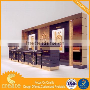 Fire rated glass promotion cardboard watch display stand your logo custom watches display stand