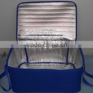 Custom logo beer holder box non woven picnic insulating effect cooler bag