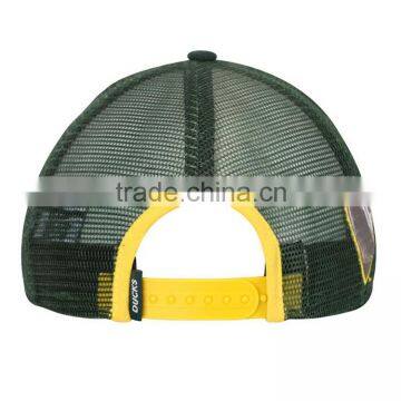 Wholesale Customized Mesh Caps 3d Embroidery 6 Panel Short Brim Trucker Hats photo-4