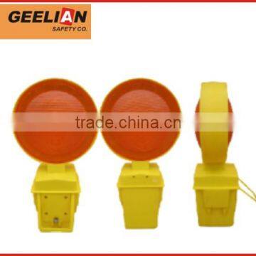 UK style Solor Warning Light/Traffic Rotating Warning Light/solar powered traffic warning lights