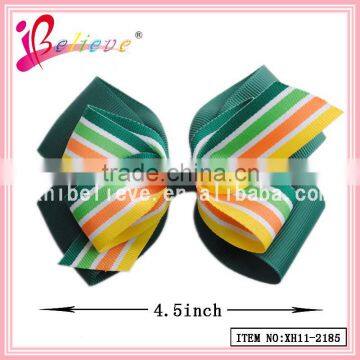 Cheap wholesale hair accessories ribbon bow hair clip,bow hair jewelry for women