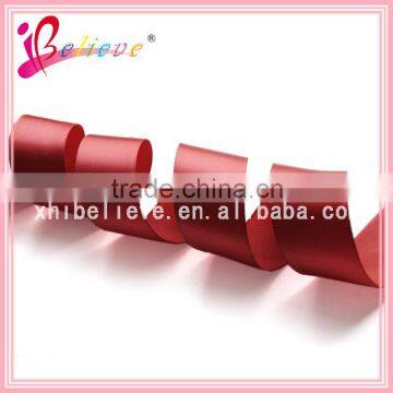 Famous Brand High Quality Polyester Satin Ribbon Ornaments Pink Ribbon Roll photo-3